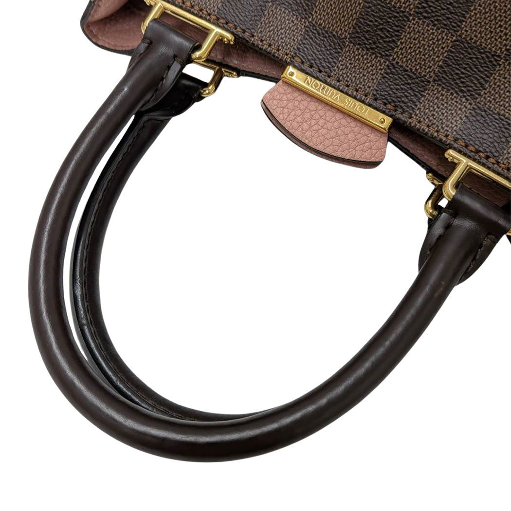 LOUIS VUITTON ルイ・ヴィトン ブリタニー マグノリア 2wayバッグ ダミエ ダミエエベヌ N41674 ダミエキャンバス レディース 【中古】