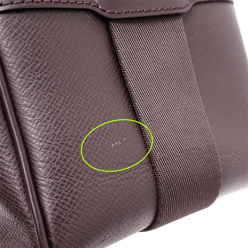 LOUIS VUITTON ルイ・ヴィトン リポーターPM ショルダーバッグ アカジュー M30156 タイガ メンズ 【中古】