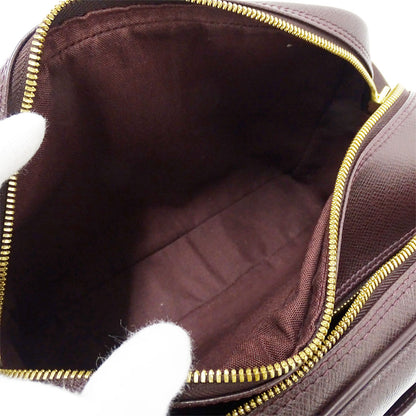LOUIS VUITTON ルイ・ヴィトン リポーターPM ショルダーバッグ アカジュー M30156 タイガ メンズ 【中古】