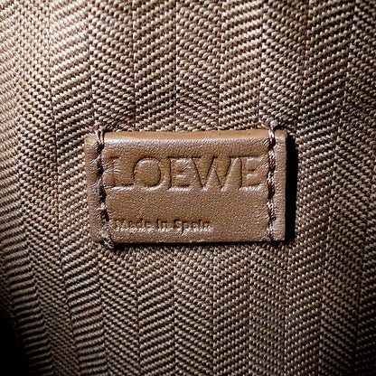 LOEWE ロエベ パズルバッグ ミニ 2wayバッグ ブラウン レザー レディース 【中古】