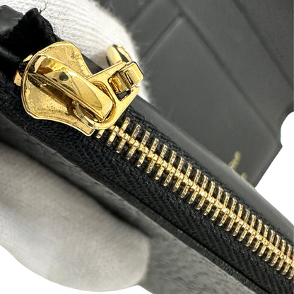 LOUIS VUITTON ルイ・ヴィトン ポルトフォイユ・カプーシーヌコンパクト 三つ折り財布 ノワール M82764 【中古】