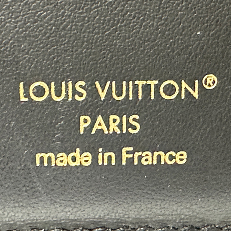 LOUIS VUITTON ルイ・ヴィトン ポルトフォイユ・カプーシーヌコンパクト 三つ折り財布 ノワール M82764 【中古】