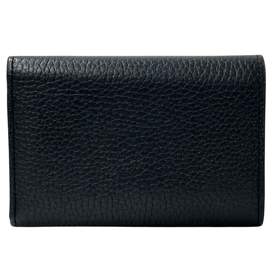 LOUIS VUITTON ルイ・ヴィトン ポルトフォイユ・カプーシーヌコンパクト 三つ折り財布 ノワール M82764 【中古】