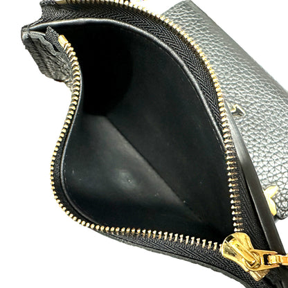 LOUIS VUITTON ルイ・ヴィトン ポルトフォイユ・カプーシーヌコンパクト 三つ折り財布 ノワール M82764 【中古】