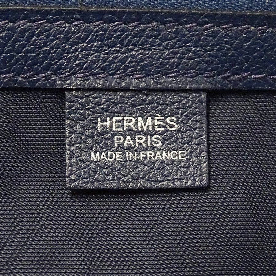 HERMES エルメス シティスライド クロス PM ボディ・ウエストバッグ ネイビー シルバー金具 エバーカラー レディース メンズ 【中古】