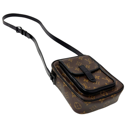 LOUIS VUITTON ルイ・ヴィトン マカサー クリストファー・ウェアラブル ウォレット ショルダーバッグ モノグラム M69404 レディース メンズ 【中古】