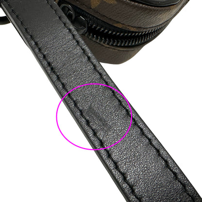 LOUIS VUITTON ルイ・ヴィトン マカサー クリストファー・ウェアラブル ウォレット ショルダーバッグ モノグラム M69404 レディース メンズ 【中古】