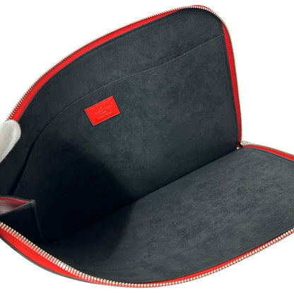LOUIS VUITTON ルイ・ヴィトン ポシェットジュールGM クラッチ・セカンドバッグ エピ ルージュ M67722 メンズ 【中古】