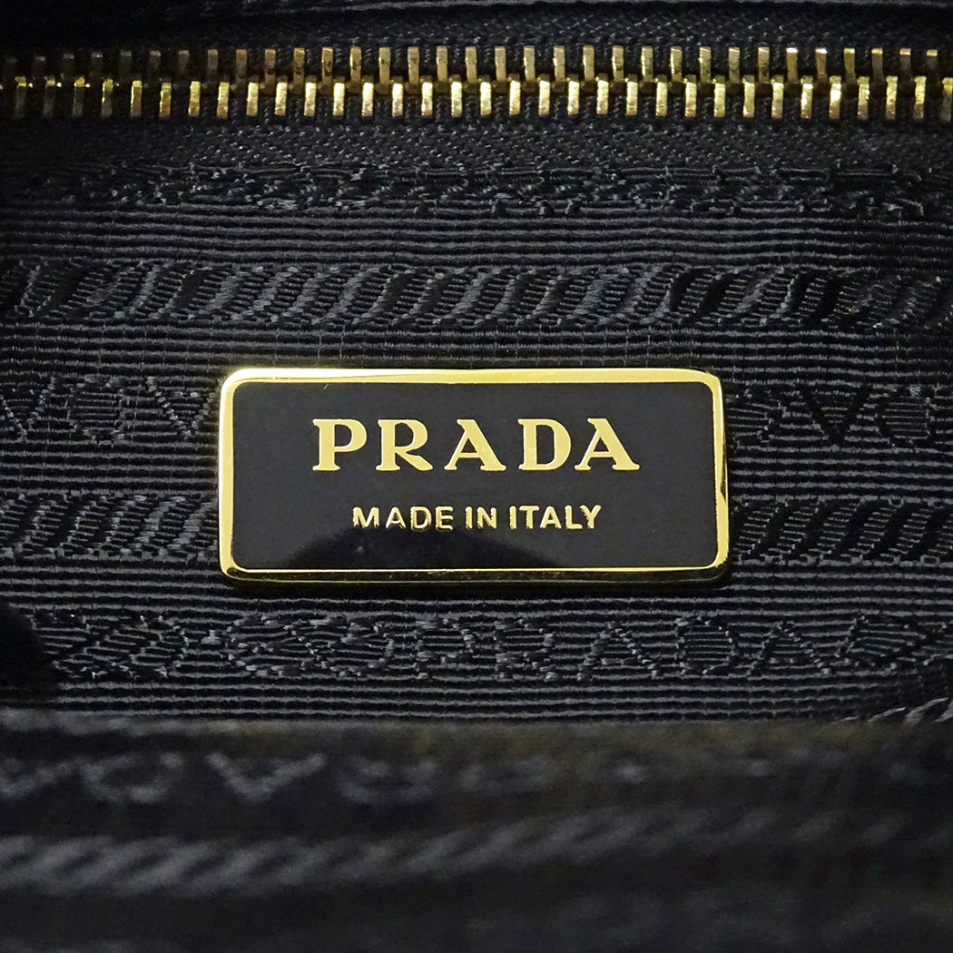 PRADA プラダ ショルダーバッグ ブラック BT0711 ナイロン レディース 【中古】