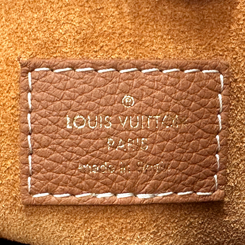 LOUIS VUITTON ルイ・ヴィトン ロウキー・ホーボーMM ショルダーバッグ コニャック ブラウン M24974 グレインカーフ レディース 【中古】