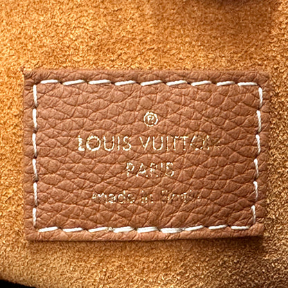 LOUIS VUITTON ルイ・ヴィトン ロウキー・ホーボーMM ショルダーバッグ コニャック ブラウン M24974 グレインカーフ レディース 【中古】
