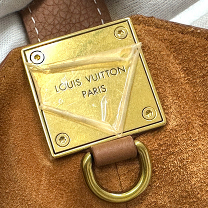 LOUIS VUITTON ルイ・ヴィトン ロウキー・ホーボーMM ショルダーバッグ コニャック ブラウン M24974 グレインカーフ レディース 【中古】