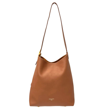 LOUIS VUITTON ルイ・ヴィトン ロウキー・ホーボーMM ショルダーバッグ コニャック ブラウン M24974 グレインカーフ レディース 【中古】