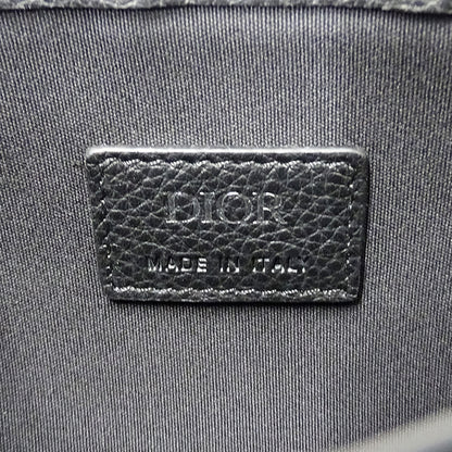 Dior ディオール サドルバッグ ショルダーバッグ ブラック レザー メンズ 【中古】