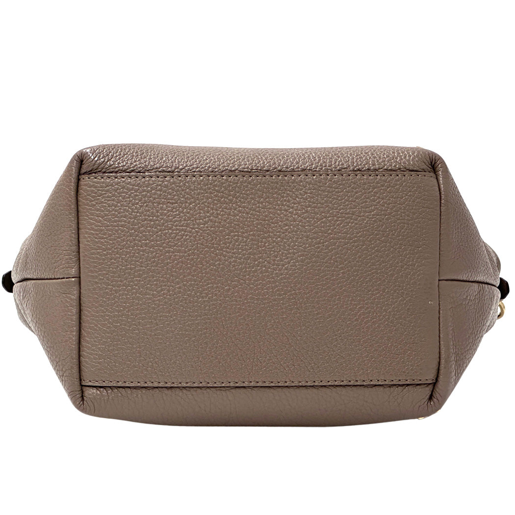 JIMMY CHOO ジミーチュウ 2wayバッグ スーパーノヴァ グレージュ レザー レディース 【中古】