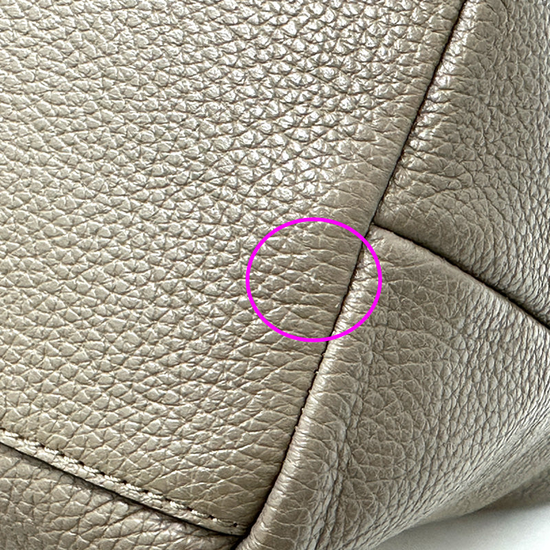 JIMMY CHOO ジミーチュウ 2wayバッグ スーパーノヴァ グレージュ レザー レディース 【中古】