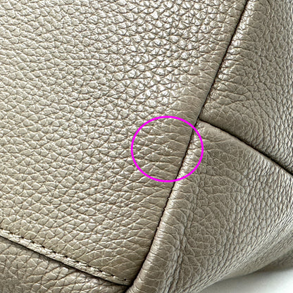 JIMMY CHOO ジミーチュウ 2wayバッグ スーパーノヴァ グレージュ レザー レディース 【中古】