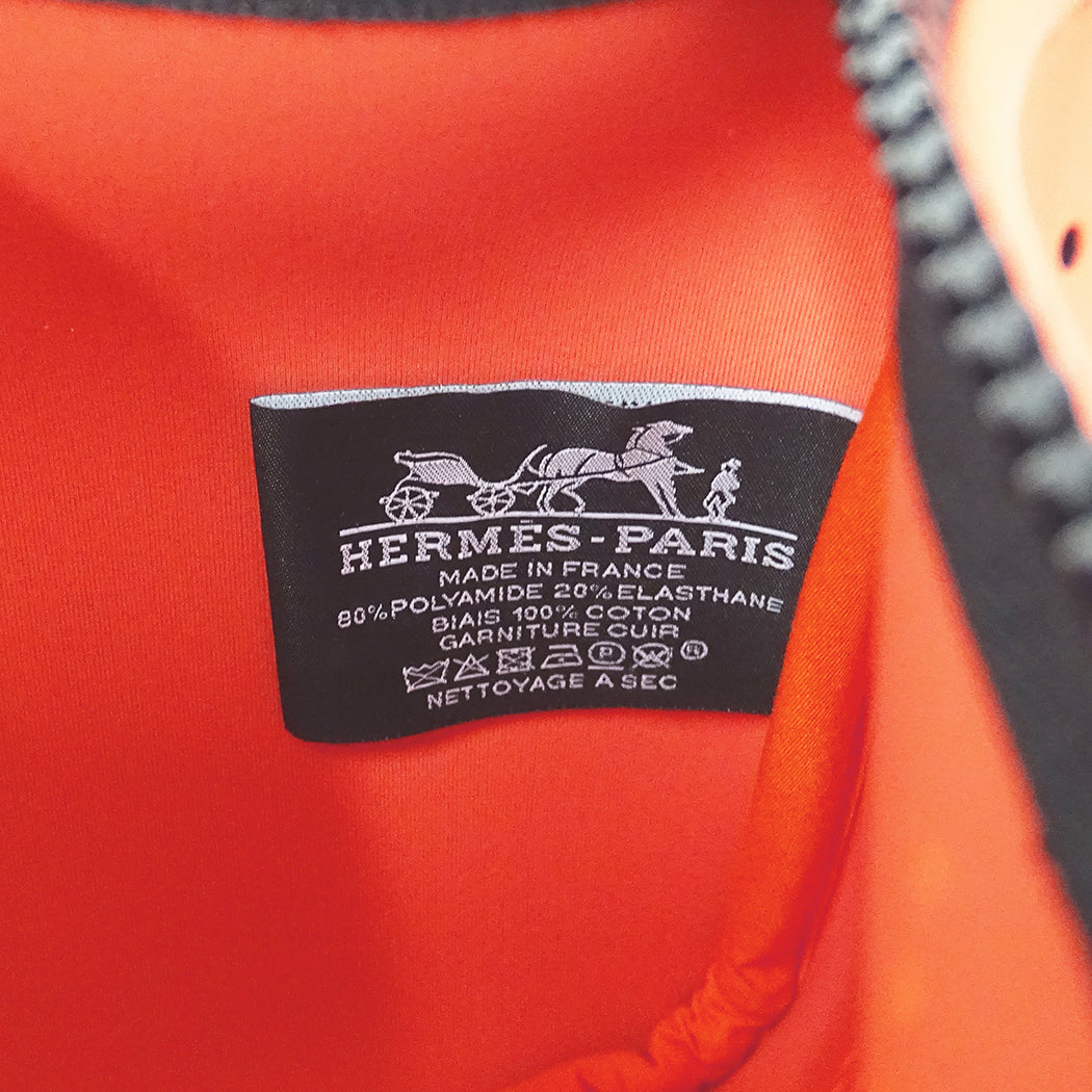 HERMES エルメス ネオバンカノエ PM ポーチ オレンジ レッド系 レディース 【中古】