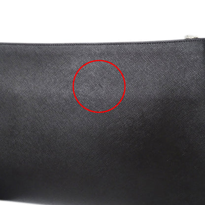 PRADA プラダ クラッチ・セカンドバッグ ブラック 2VN003 レディース メンズ 【中古】