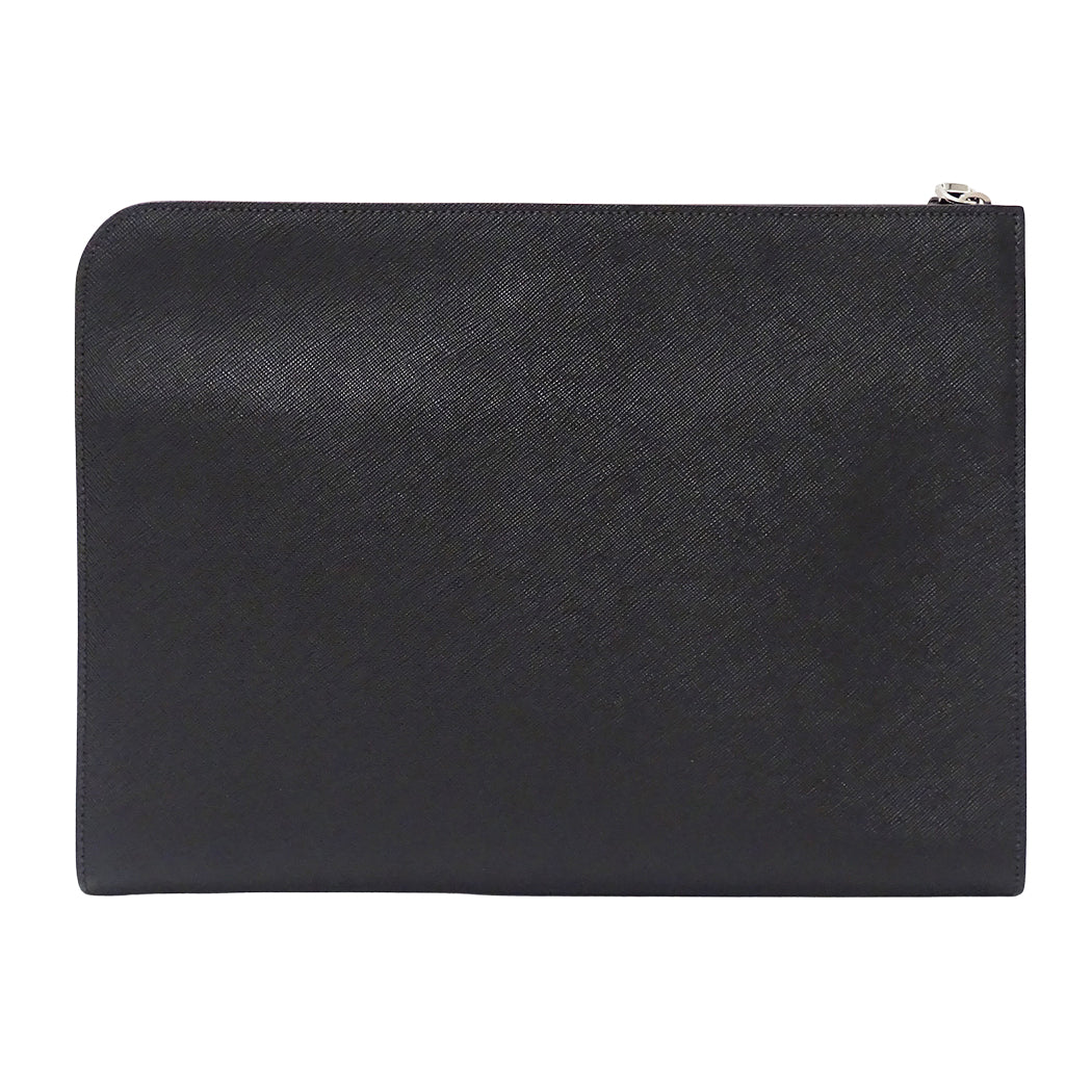 PRADA プラダ クラッチ・セカンドバッグ ブラック 2VN003 レディース メンズ 【中古】