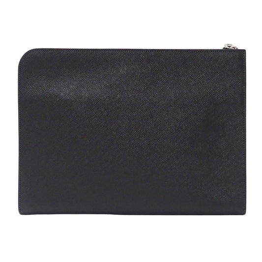 PRADA プラダ クラッチ・セカンドバッグ ブラック 2VN003 レディース メンズ 【中古】