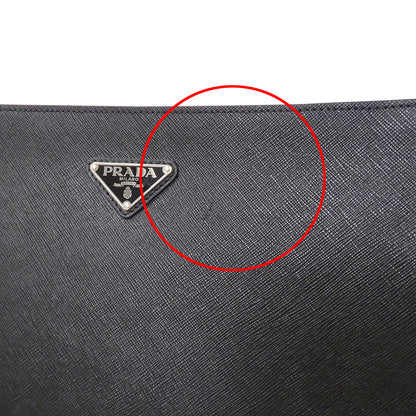 PRADA プラダ クラッチ・セカンドバッグ ブラック 2VN003 レディース メンズ 【中古】