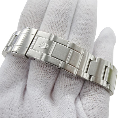 ROLEX ロレックス サブマリーナ デイト 16610LV M番メンズ 腕時計 自動巻き AT ステンレス グリーン 磨き済み【中古】