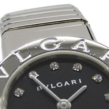 BVLGARI ブルガリ ブルガリブルガリ トゥボガス BB232TS レディース 腕時計 クオーツ QZ SS ダイヤモンド 磨き済み【中古】