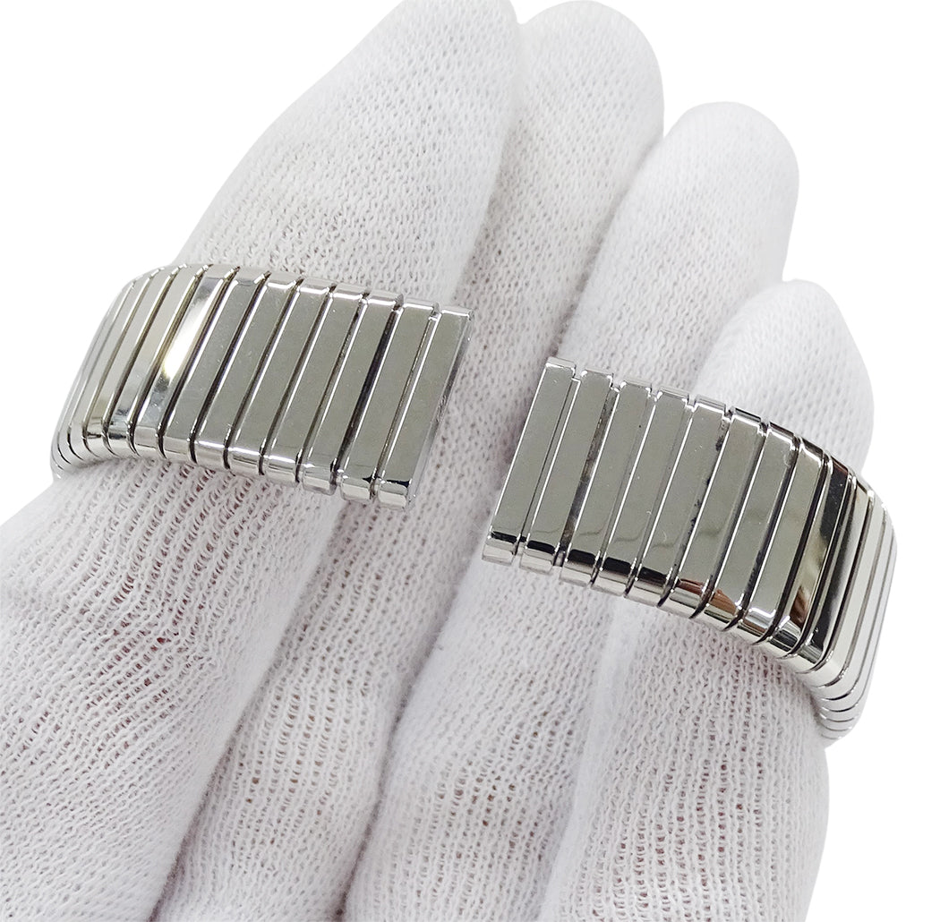 BVLGARI ブルガリ ブルガリブルガリ トゥボガス BB232TS レディース 腕時計 クオーツ QZ SS ダイヤモンド 磨き済み【中古】