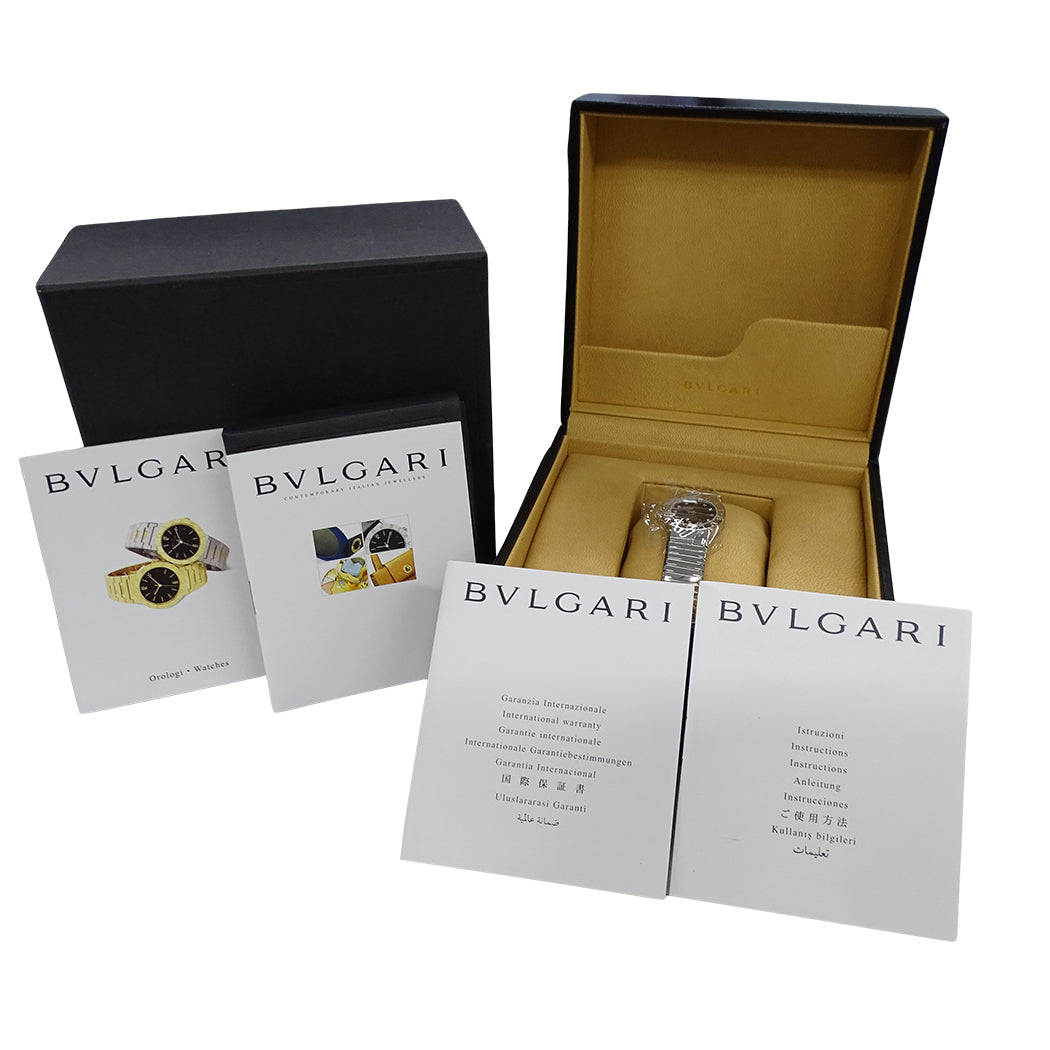 BVLGARI ブルガリ ブルガリブルガリ トゥボガス BB232TS レディース 腕時計 クオーツ QZ SS ダイヤモンド 磨き済み【中古】