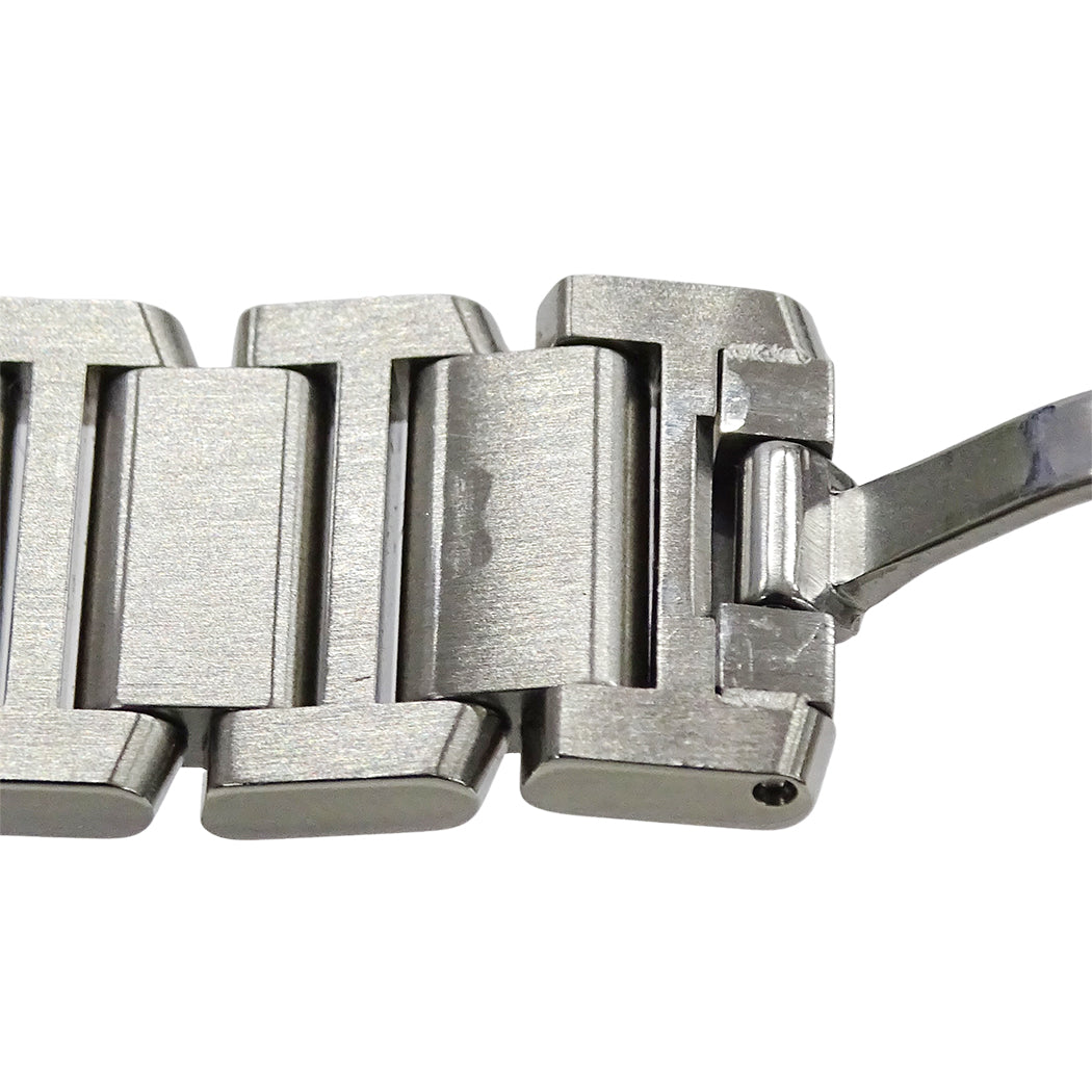 Cartier カルティエ タンクフランセーズ SM W51008Q3 レディース 腕時計 クオーツ QZ ステンレス 磨き済み 【中古】