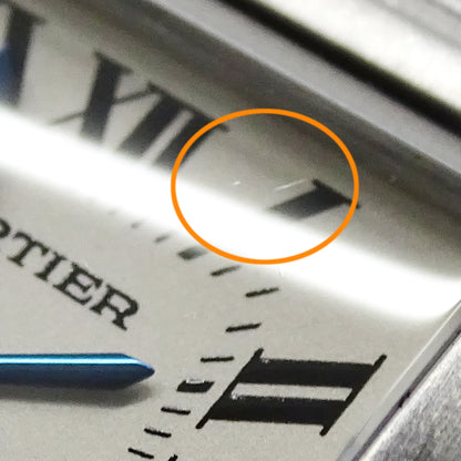 Cartier カルティエ タンクフランセーズ SM W51008Q3 レディース 腕時計 クオーツ QZ ステンレス 磨き済み 【中古】