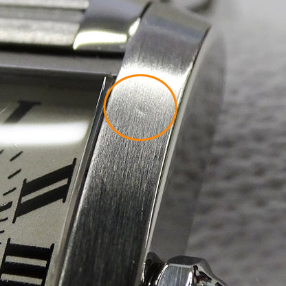 Cartier カルティエ タンクフランセーズ SM W51008Q3 レディース 腕時計 クオーツ QZ ステンレス 磨き済み 【中古】