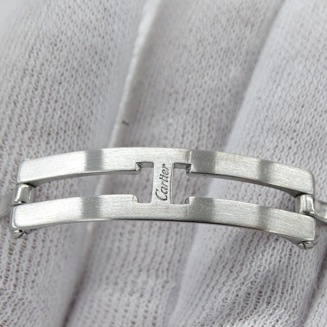 Cartier カルティエ タンクフランセーズ SM W51008Q3 レディース 腕時計 クオーツ QZ ステンレス 磨き済み 【中古】