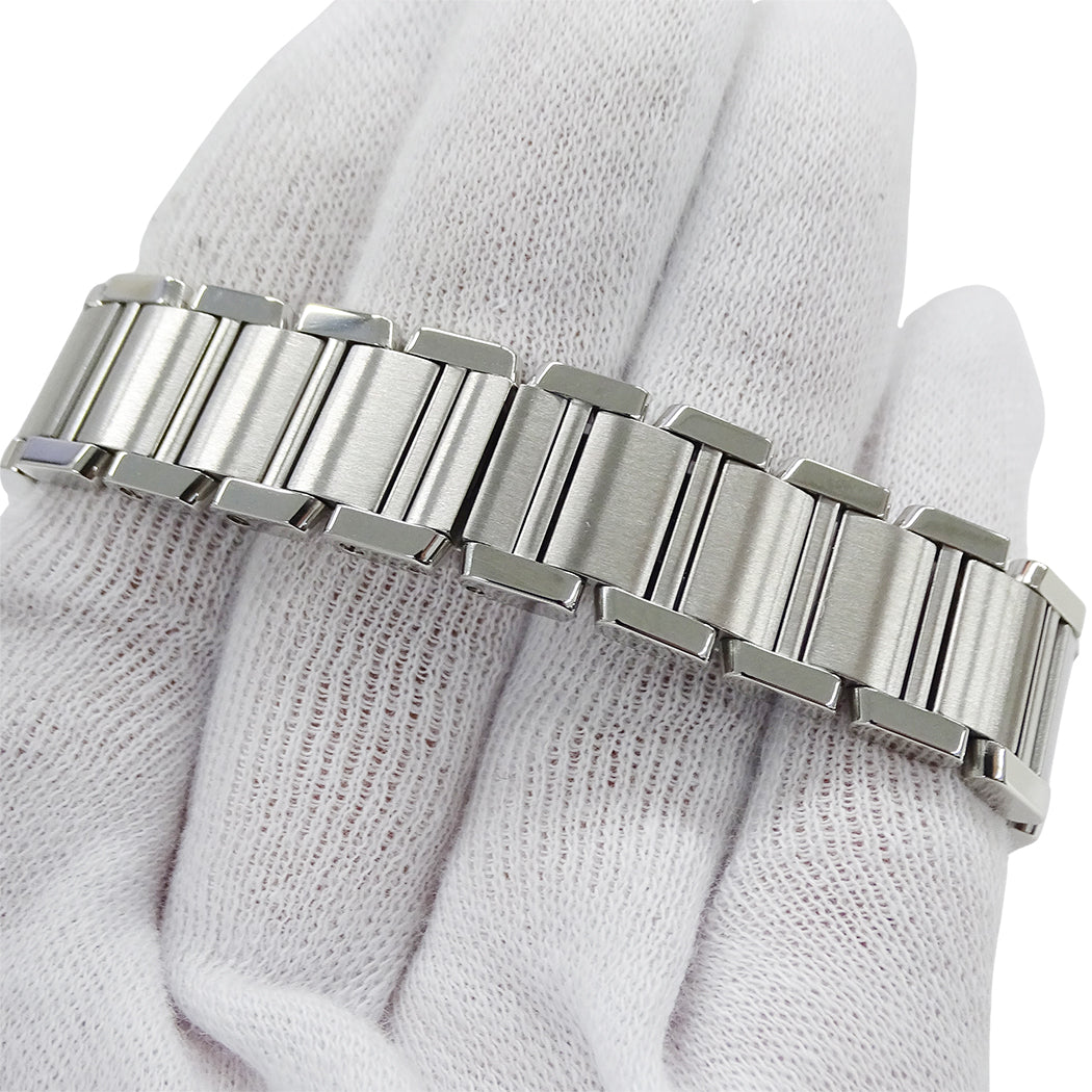 Cartier カルティエ タンクフランセーズ SM W51008Q3 レディース 腕時計 クオーツ QZ ステンレス 磨き済み 【中古】
