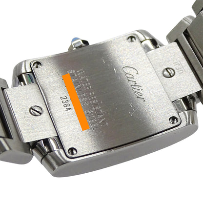Cartier カルティエ タンクフランセーズ SM W51008Q3 レディース 腕時計 クオーツ QZ ステンレス 磨き済み 【中古】