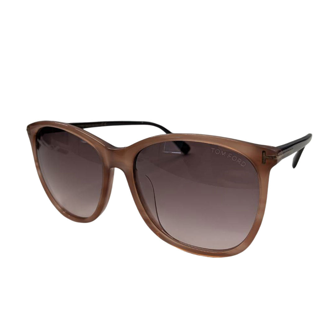 TOM FORD トムフォード サングラス ブラウン ピンク TF485-D レディース メンズ 【中古】