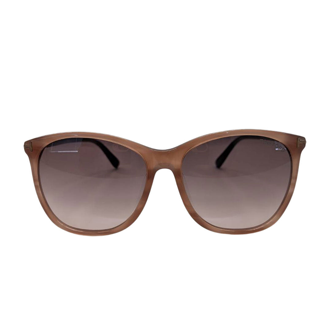 TOM FORD トムフォード サングラス ブラウン ピンク TF485-D レディース メンズ 【中古】