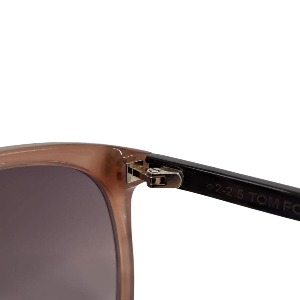 TOM FORD トムフォード サングラス ブラウン ピンク TF485-D レディース メンズ 【中古】
