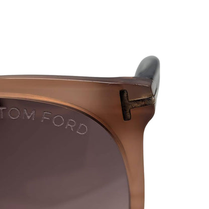TOM FORD トムフォード サングラス ブラウン ピンク TF485-D レディース メンズ 【中古】