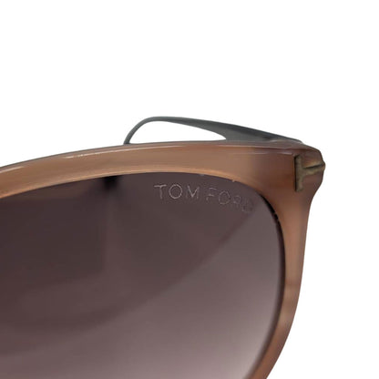 TOM FORD トムフォード サングラス ブラウン ピンク TF485-D レディース メンズ 【中古】