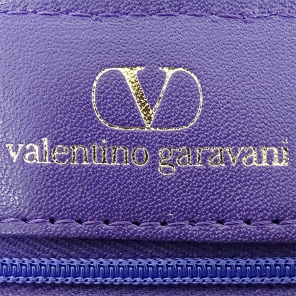 Valentino Garavani ヴァレンティノ・ガラヴァーニ ショルダーバッグ パープル 紫色 レザー レディース 【中古】