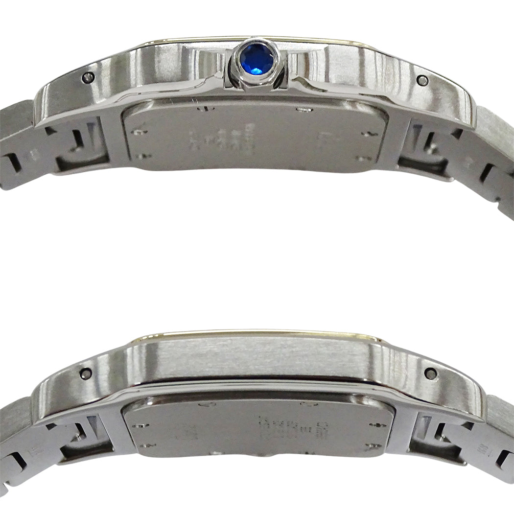 Cartier カルティエ サントスガルベ LM W20011C4 メンズ 腕時計 クオーツ QZ SS YG 磨き済み【中古】