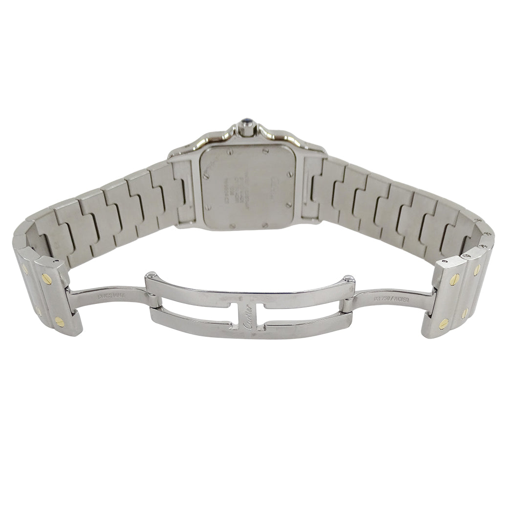 Cartier カルティエ サントスガルベ LM W20011C4 メンズ 腕時計 クオーツ QZ SS YG 磨き済み【中古】