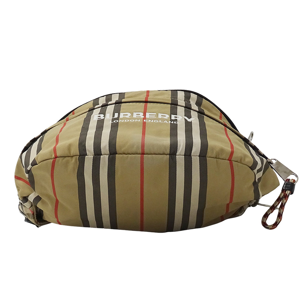 BURBERRY バーバリー リュック ベージュ ナイロン レディース メンズ 【中古】