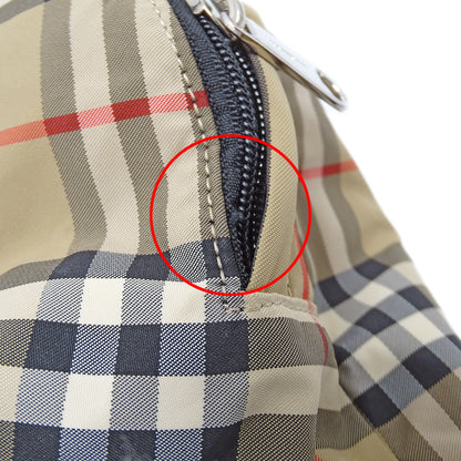 BURBERRY バーバリー リュック ベージュ ナイロン レディース メンズ 【中古】