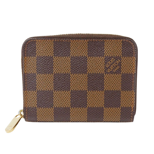 LOUIS VUITTON ルイ・ヴィトン ジッピー・コインパース コインケース ブラウン N63070 ダミエキャンバス レディース メンズ 【中古】
