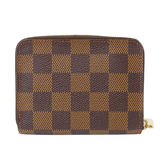 LOUIS VUITTON ルイ・ヴィトン ジッピー・コインパース コインケース ブラウン N63070 ダミエキャンバス レディース メンズ 【中古】