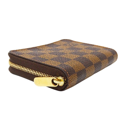 LOUIS VUITTON ルイ・ヴィトン ジッピー・コインパース コインケース ブラウン N63070 ダミエキャンバス レディース メンズ 【中古】