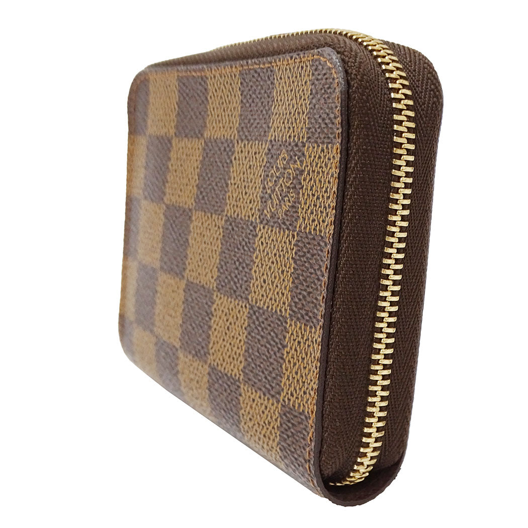 LOUIS VUITTON ルイ・ヴィトン ジッピー・コインパース コインケース ブラウン N63070 ダミエキャンバス レディース メンズ 【中古】